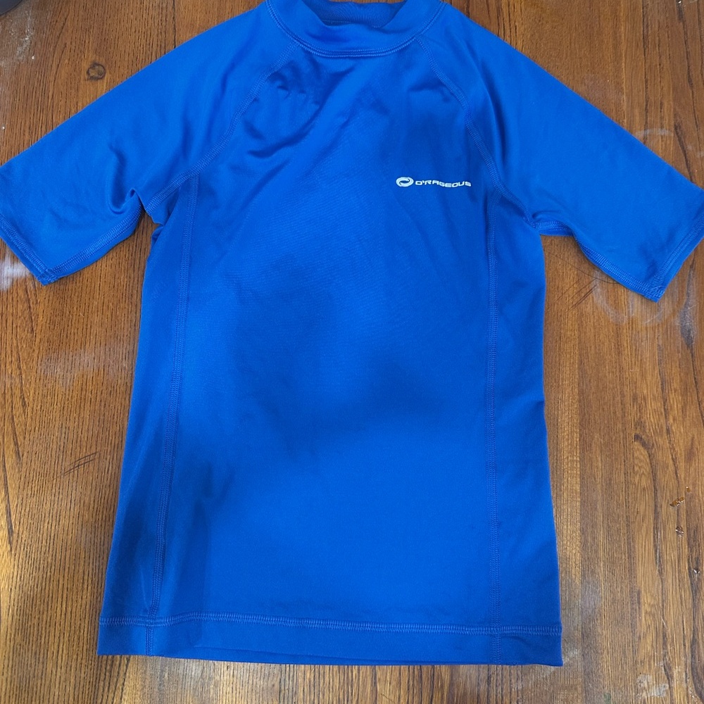 3 for $10! O'Neill Kids Blue Swim Rashguard